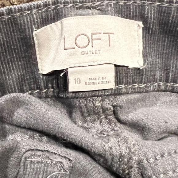Expensive brand new Loft grey velvet jeans❤️ - Picture 3 of 3